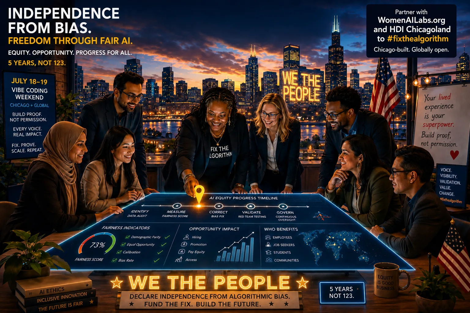 Declare Independence from Bias