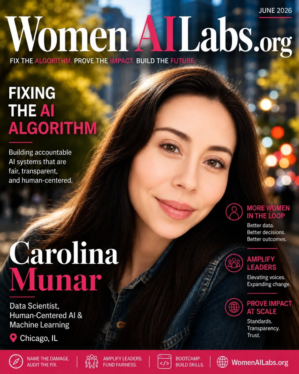 Carolina Munar Named Chicago Data Science and Startup Innovation Lead